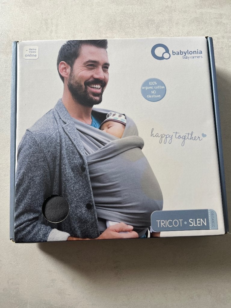 Draagdoek babylonia - tricot slen, Kinderen en Baby's, Draagdoek, Gebruikt, Buik, Ophalen