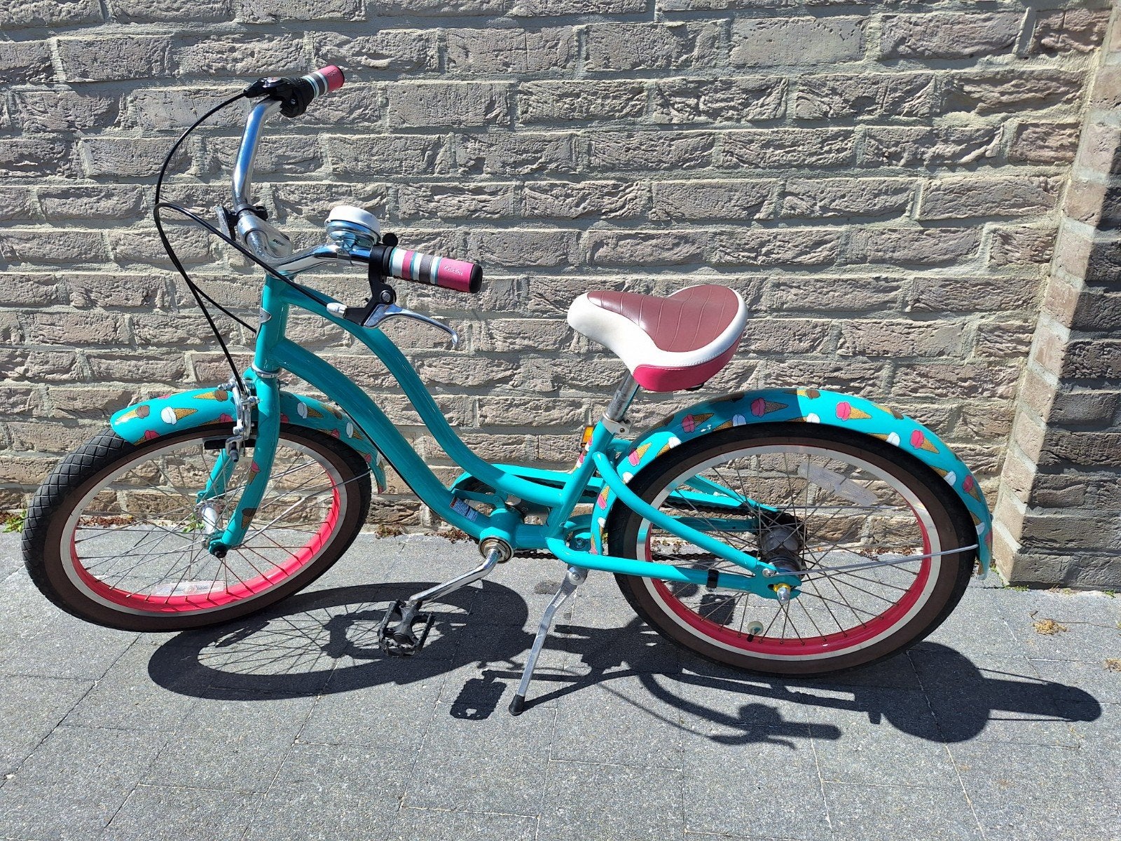 leuke meisjesfiets 20 inch, Fietsen en Brommers, Ophalen, 20 inch