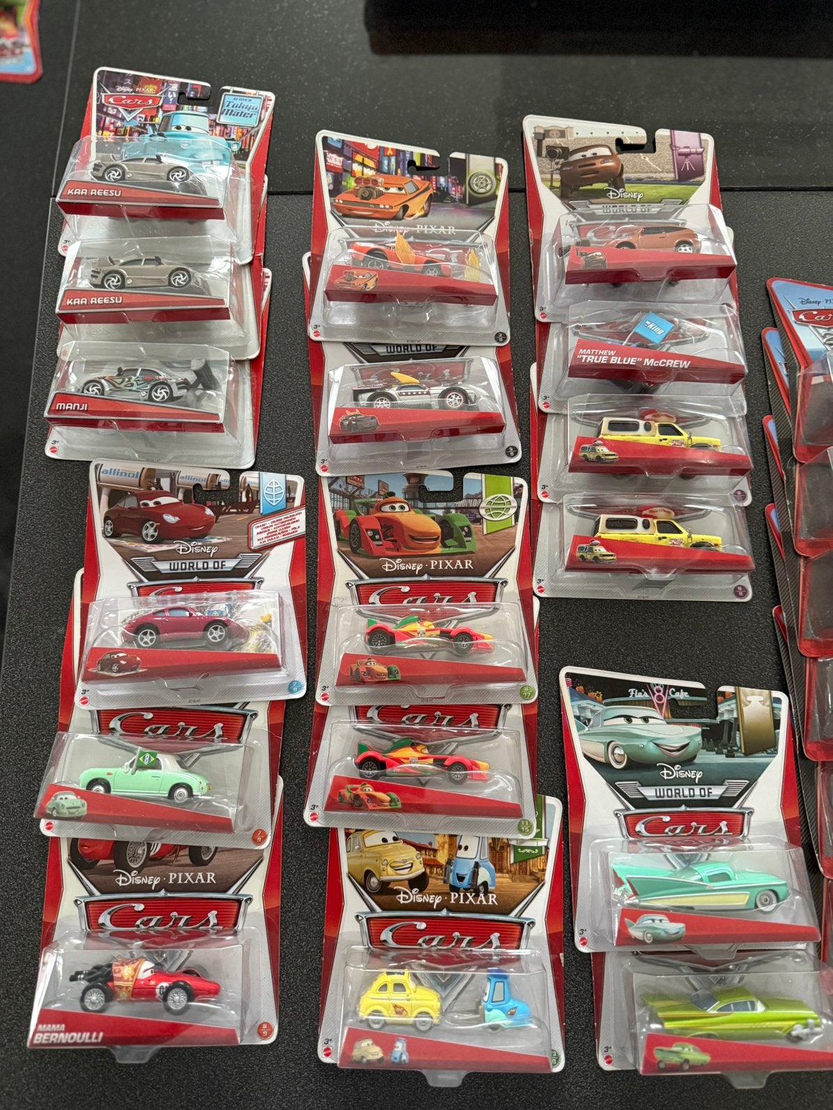 Collectie nieuwe disney cars singles en dubbels, Ophalen of Verzenden, Nieuw