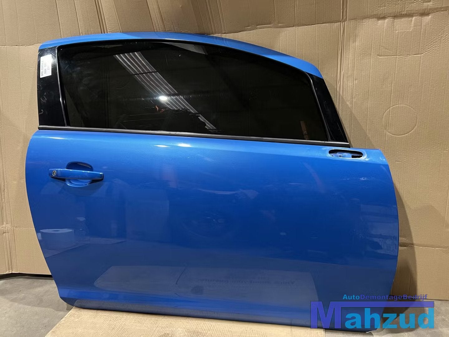 OPEL CORSA D BLAUW Z291 rechter rechts deur portier 2006-201, Auto-onderdelen, Gebruikt, Deur, Opel Automobile GmbH, Kontakt@opel-infoservice.de