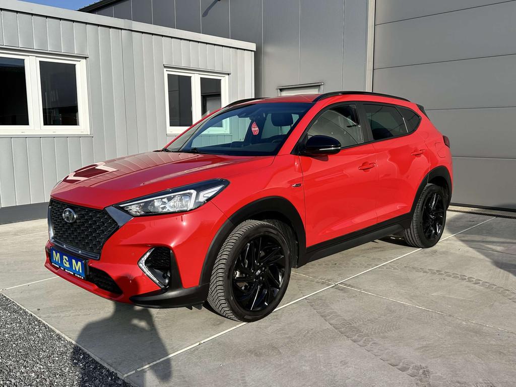 Hyundai Tucson Tucson 1.6 T-GDi N-Line AUTOMAAT *12M garanti, Auto's, Hyundai, Automaat, Gebruikt, 4 cilinders, https://public.car-pass.be/vhr/8b413942-8a88-4caa-b92f-e7ab22781e8f