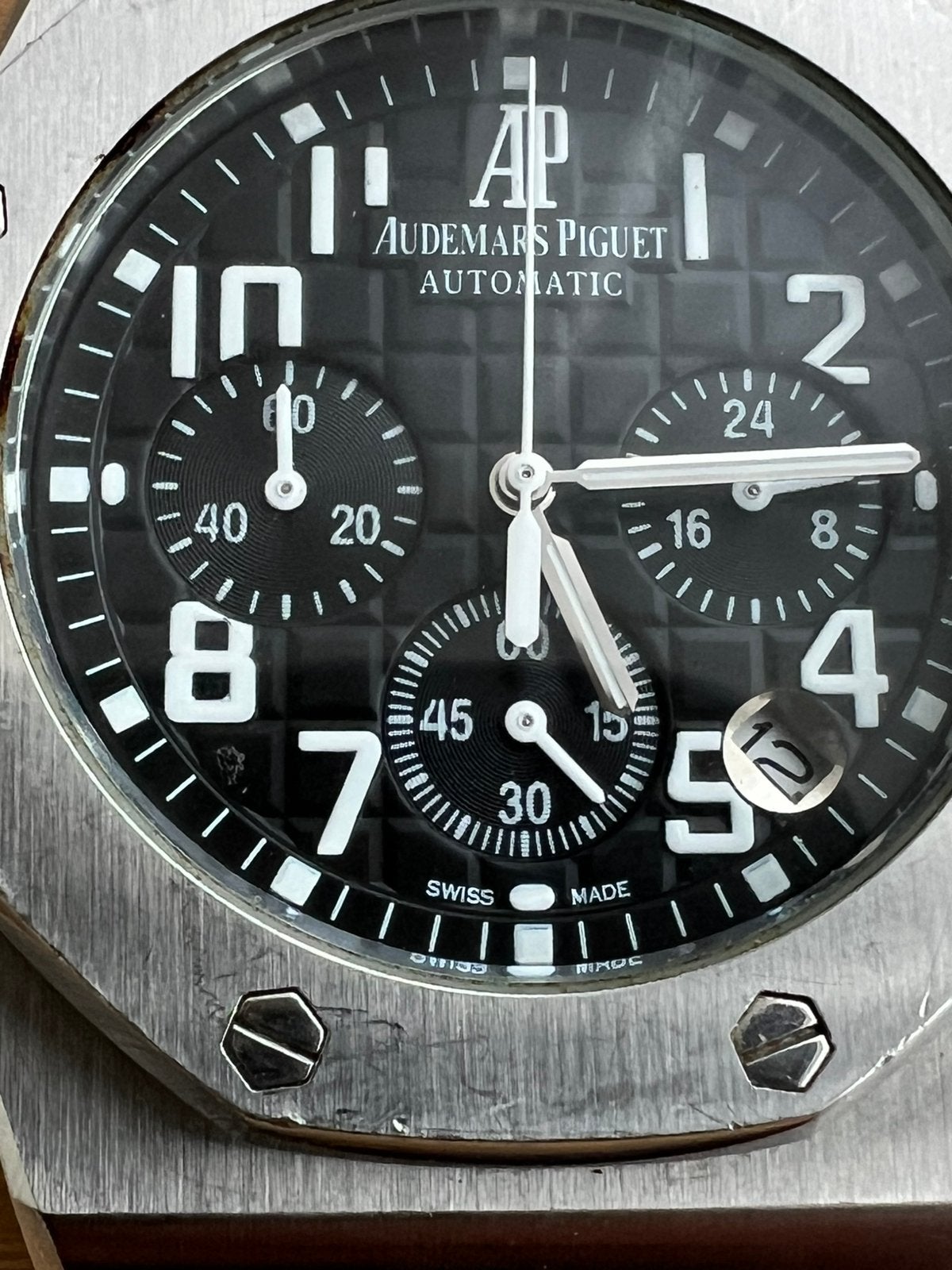 Montre Audemars Piquet, Enlèvement, Utilisé