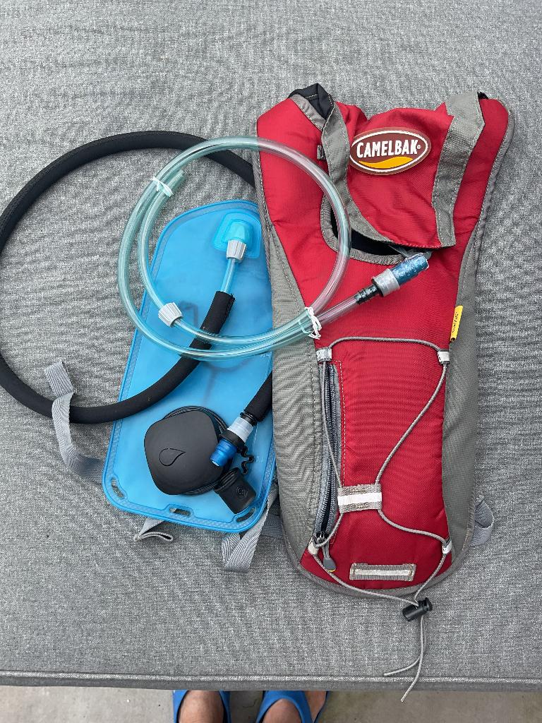 Camelbak avec réservoir, Ophalen, Gebruikt