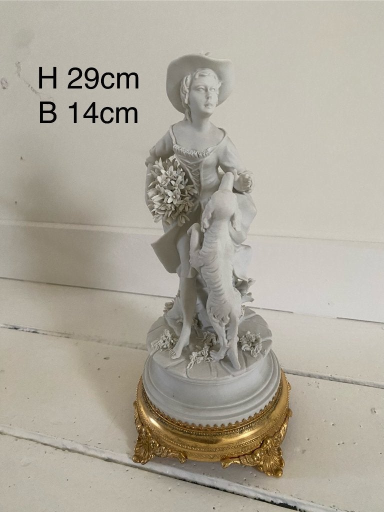 Diverse Capodimonte biscuit beeldjes, Antiek en Kunst, Ophalen of Verzenden