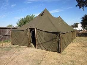 squad tent legertent 10x5m WOII, Ophalen