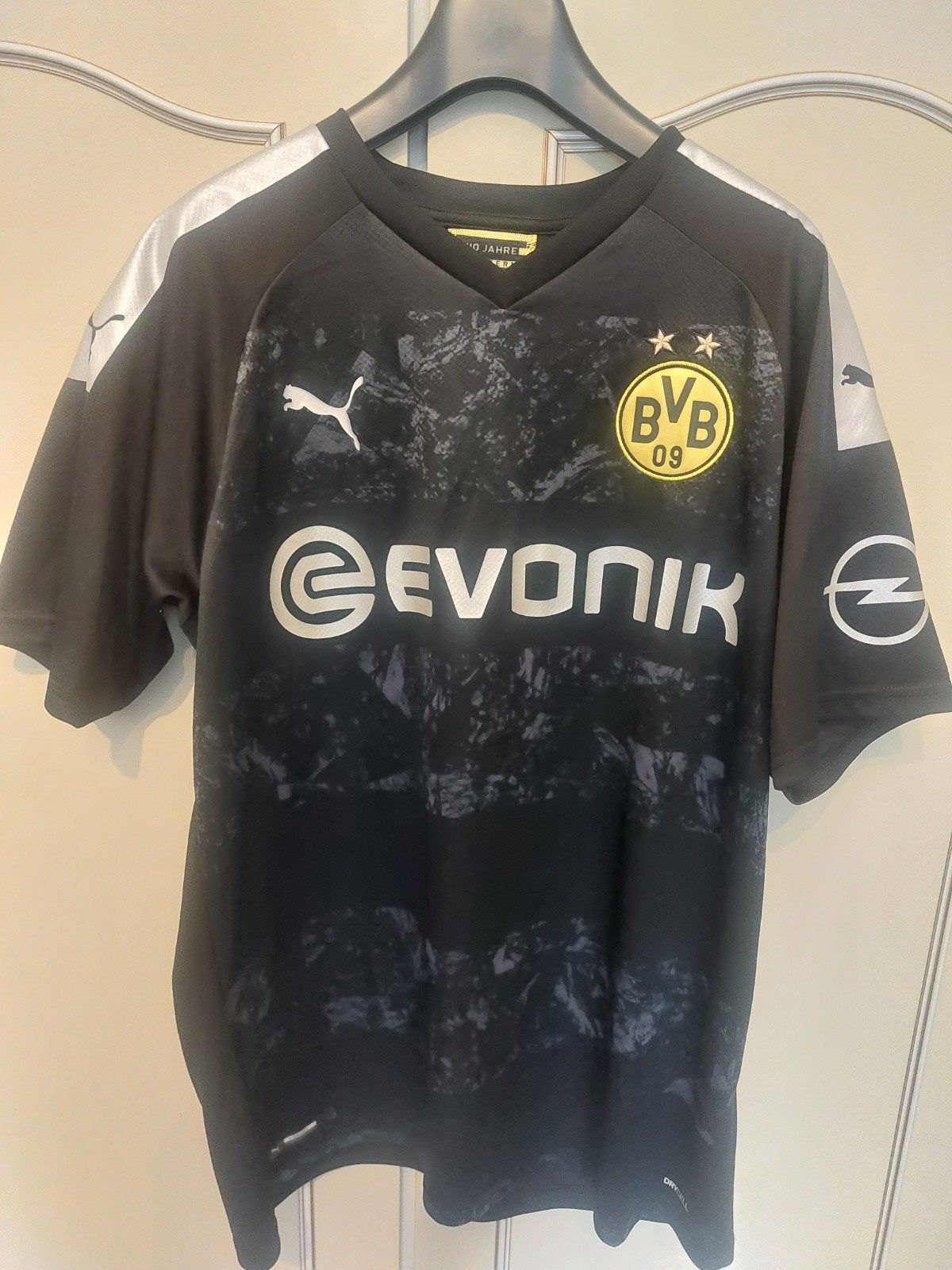 Thorgan Hazard Borussia Dortmund XL 2019/20 VoetbalShirt, Ophalen, Maat 56/58 (XL), Zwart, Puma