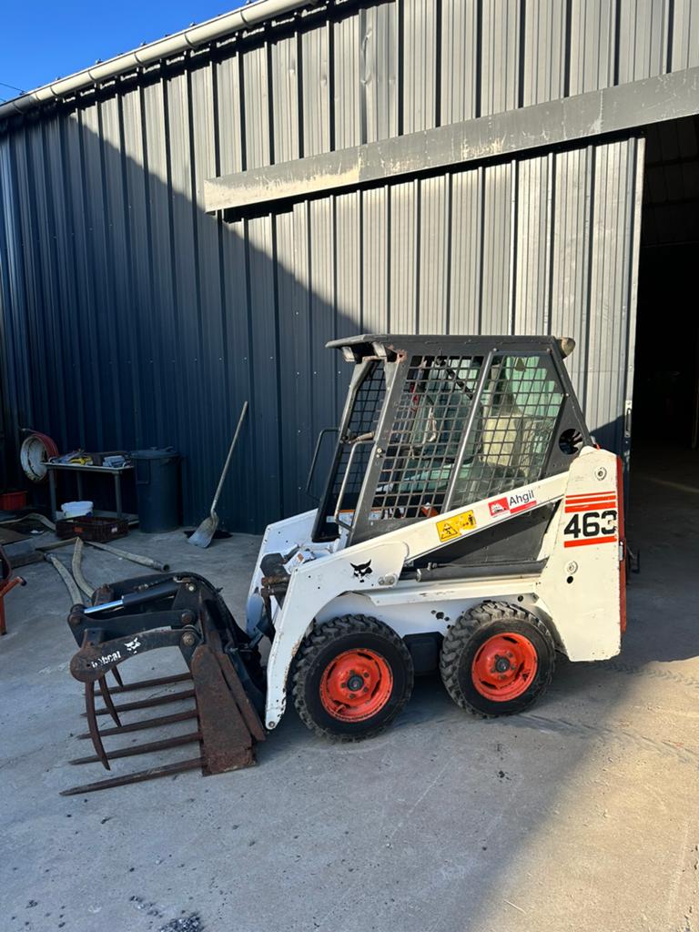 Bobcat 463, Ophalen, Wiellader of Shovel