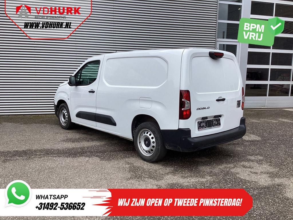 Fiat Doblò 1.2 110 pk L2 BENZINE 3pers./ Virtual Cockpit/ Ca, Auto's, Wit, Bedrijf, Handgeschakeld, Parkeersensor
