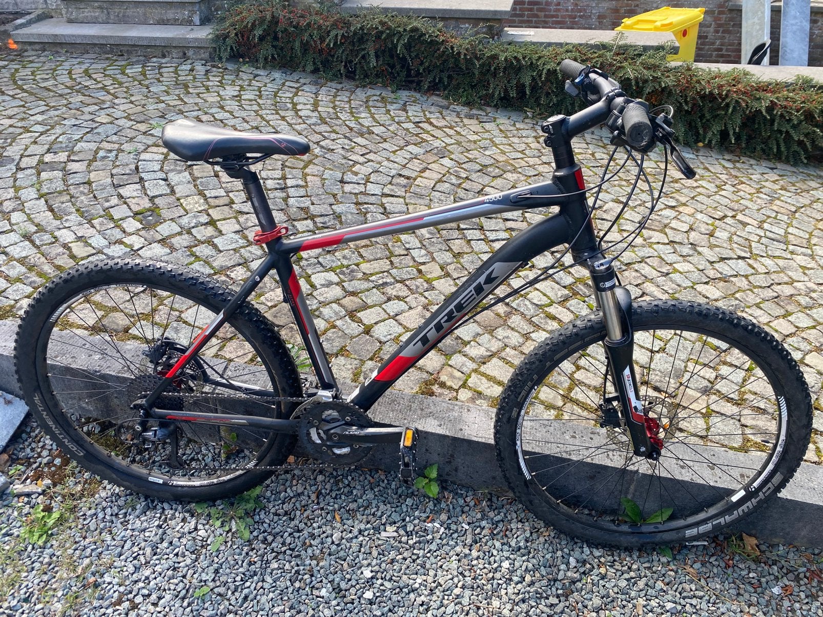 Trek 4500 mountainbike, Fietsen en Brommers, Ophalen, Gebruikt, Heren, Schijfrem