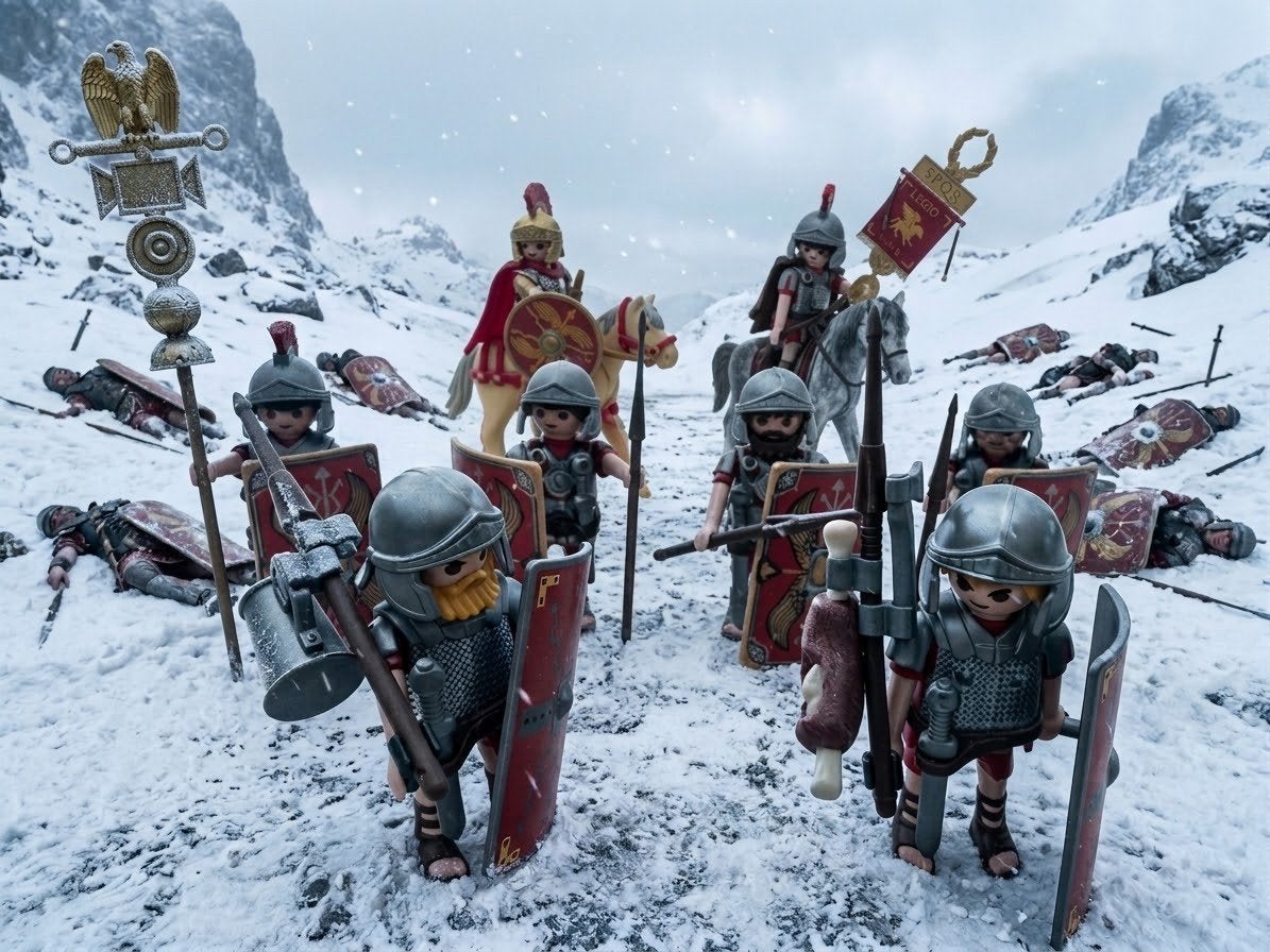Playmobil Romeinse legioensoldaten, Enlèvement ou Envoi, Comme neuf, Pièces détachées, Figurines