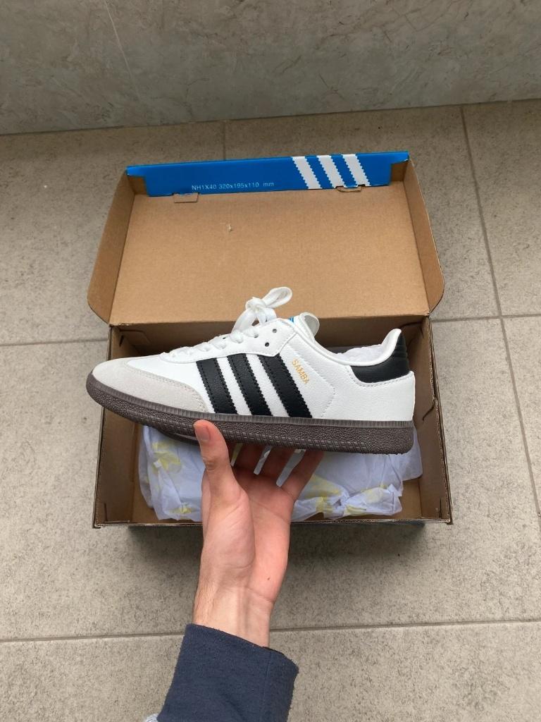 Adidas Samba OG Schoenen Wit Maat 42, Verzenden, Wit, Nieuw, Adidas