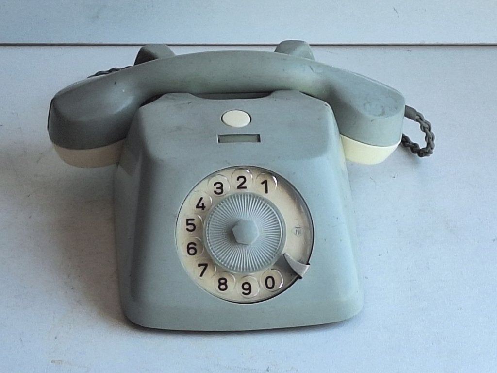 Joli ancien téléphone vintage allemand 1963, Enlèvement ou Envoi