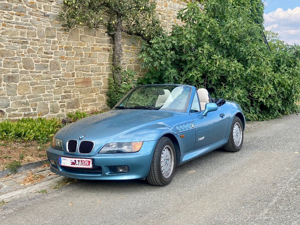 BMW Z3, Auto's, BMW, Dealer onderhouden, 1300 kg, 4 cilinders, Blauw