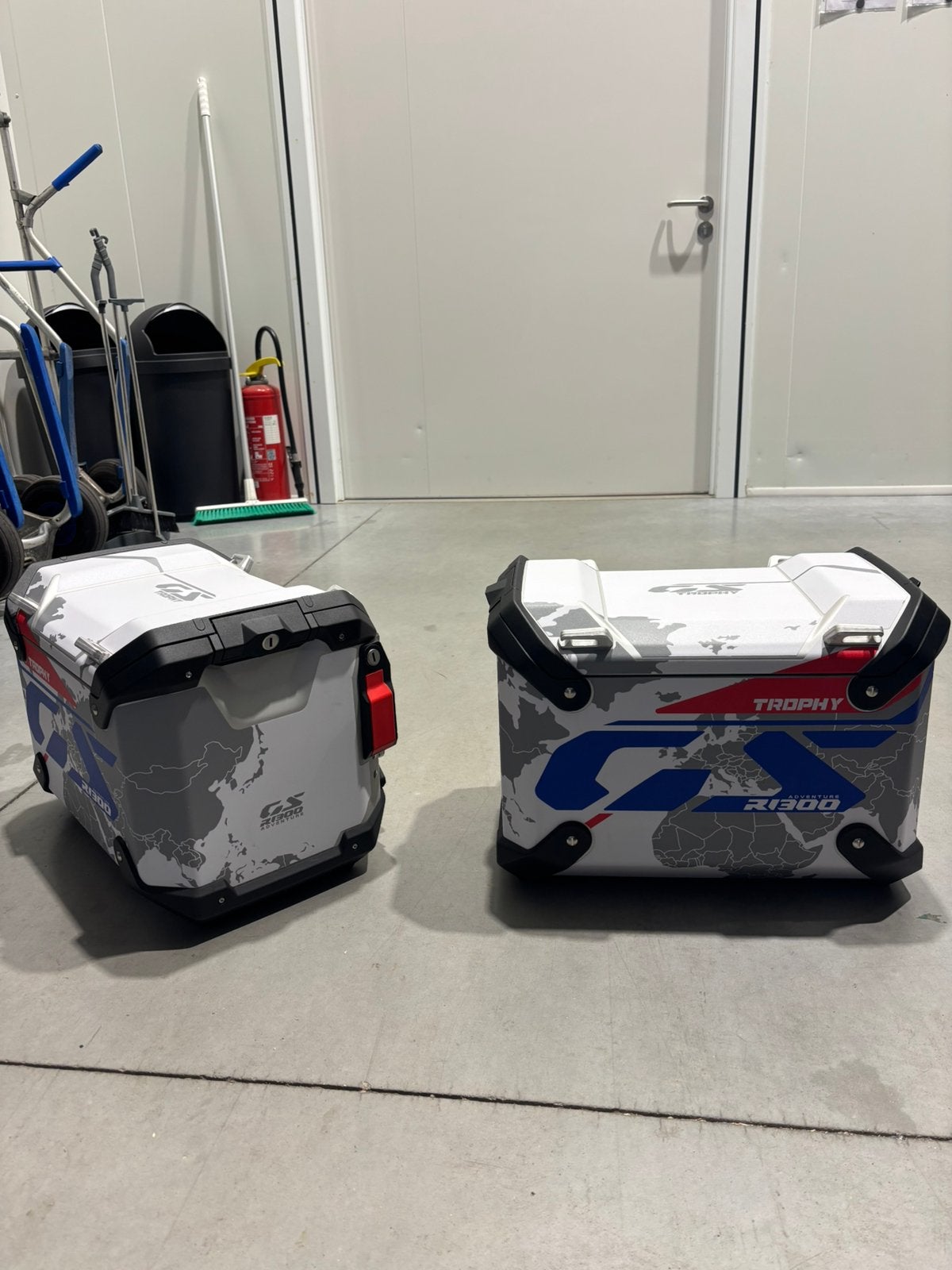 R1300GSA Adventure aluminium hoesjes, Motoren, Ophalen