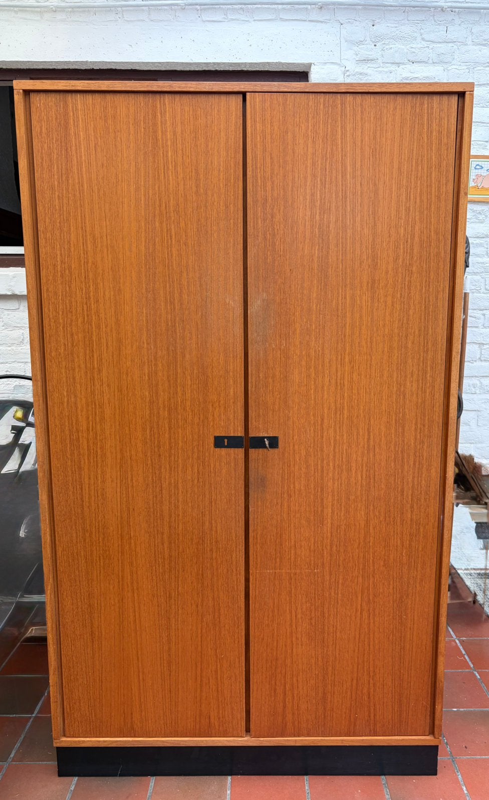 Garde-robe/penderie scandinave vintage, Enlèvement, Utilisé