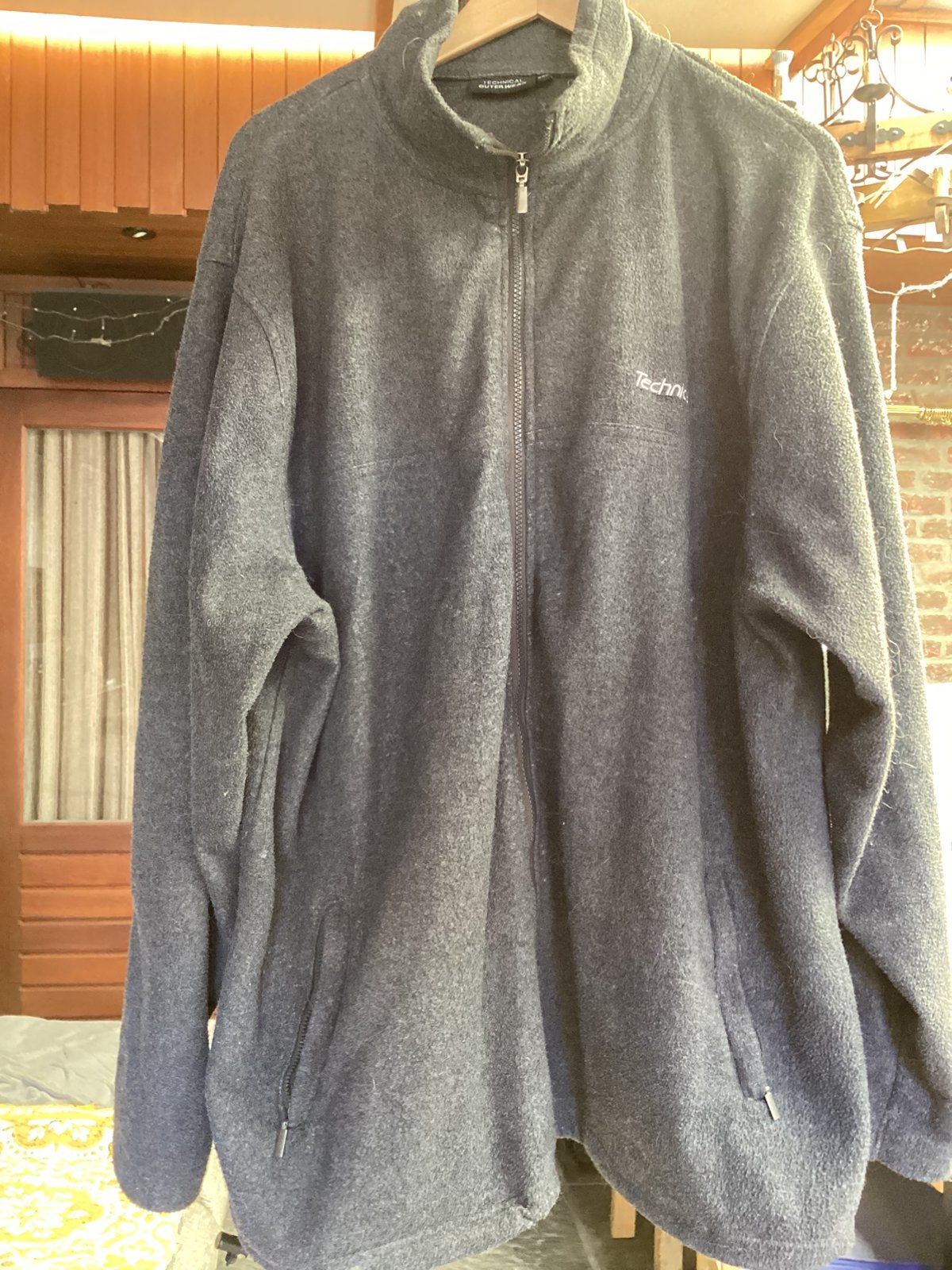 Fleece jas ,, Ophalen, Zo goed als nieuw