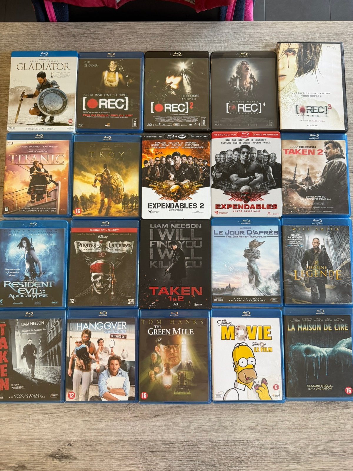 21 blu ray + coffret star wars comme neuf !, CD & DVD, Blu-ray, Comme neuf, Coffret, Enlèvement