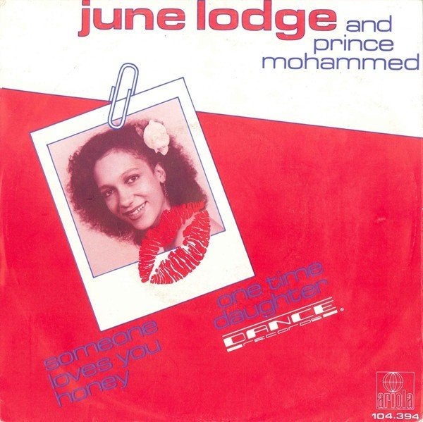 single JUNE LODGE : Someone Loves You Honey, Cd's en Dvd's, Vinyl | Overige Vinyl, Gebruikt, Fotohoes, 7 inch, Ophalen of Verzenden