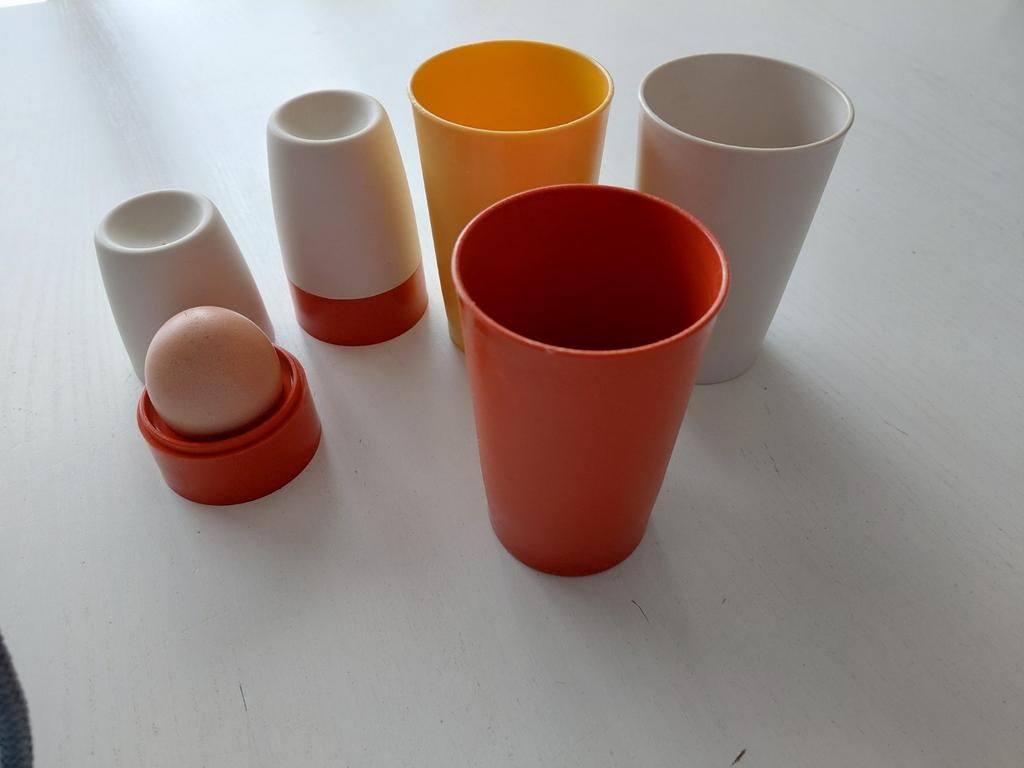 Tupperware bekers , eidopjes, Huis en Inrichting, Ophalen of Verzenden
