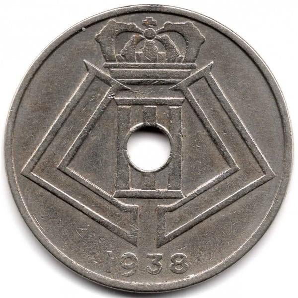 België 25 Centimes  FR/NL, Postzegels en Munten, Munten | België, Ophalen of Verzenden, Overig
