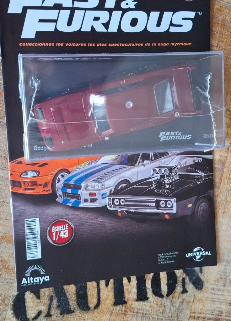 DODGE Charger Daytona Fast & Furious 1/43 IXO U.H. Neuve+Bte, Ophalen of Verzenden, Nieuw, Auto, Universal Hobbies