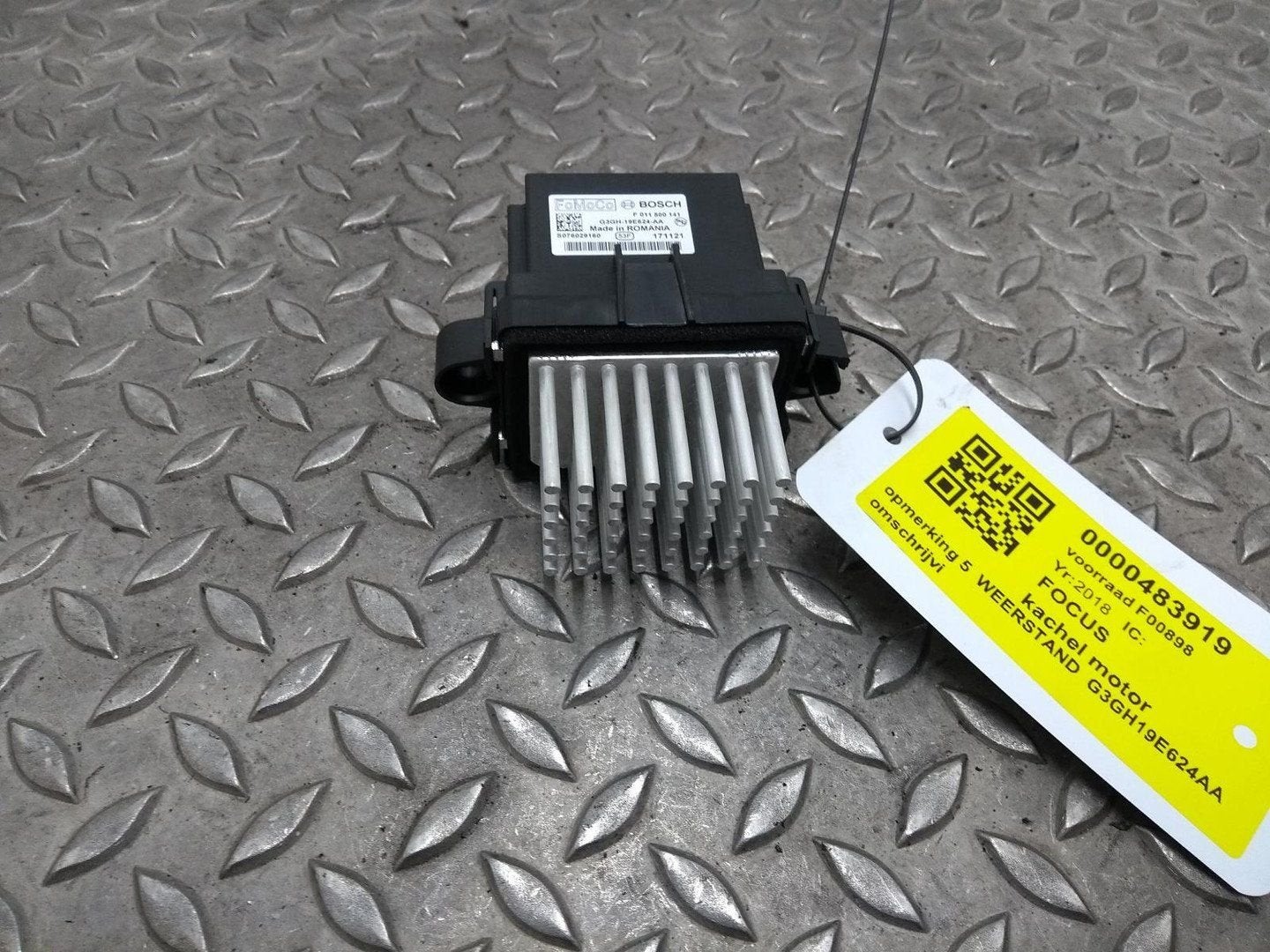 FORD FOCUS KACHELMOTOR 2018, Ophalen of Verzenden, Gebruikt, ARN erkend