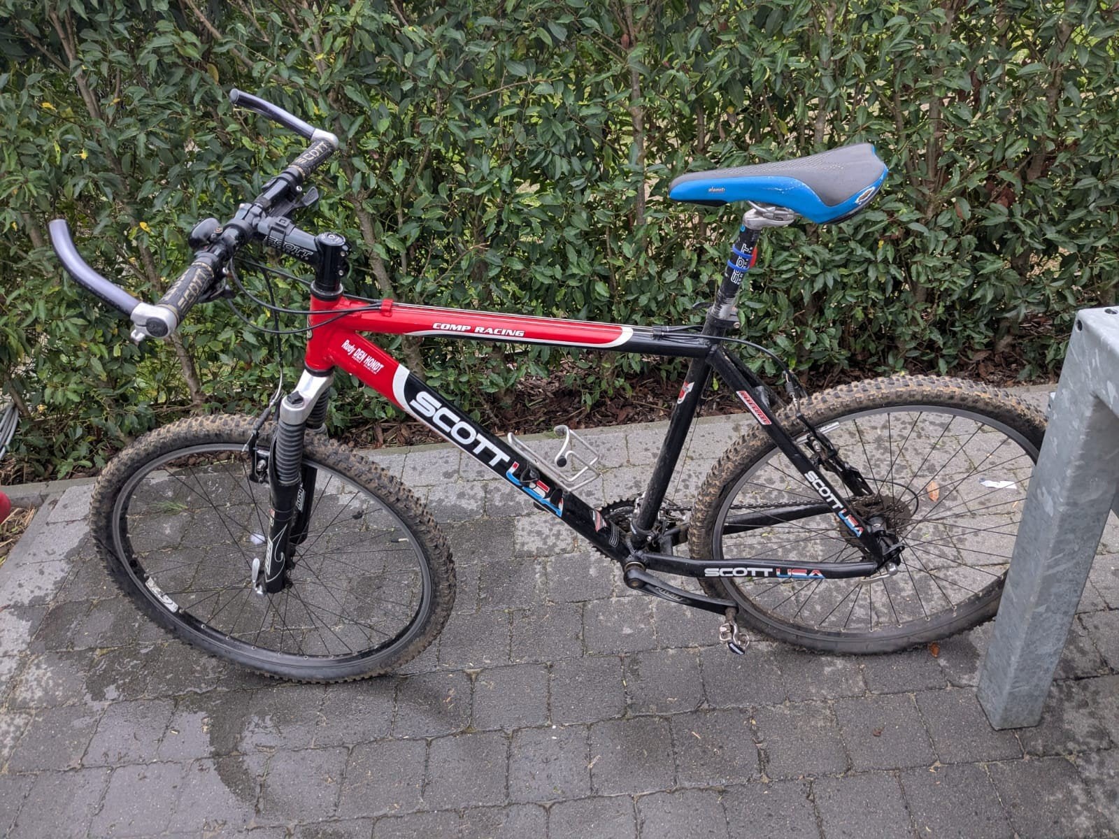 mountainbike met klikpedalen, Fietsen en Brommers, Ophalen, Gebruikt, Heren, Overige merken