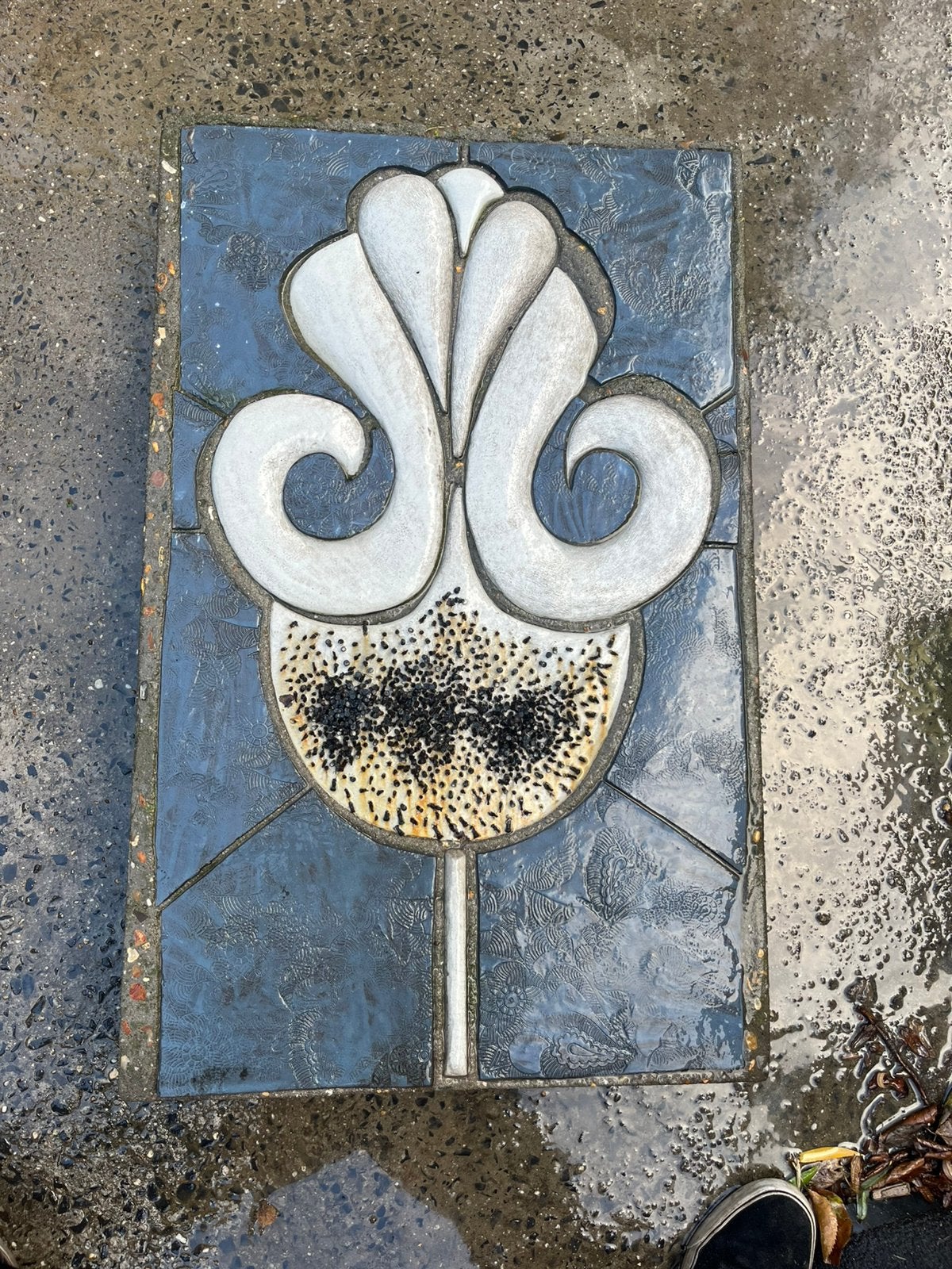 Tablette Art Nouveau 90 cm x 60 cm (1900-1920), Antiquités & Art, Enlèvement