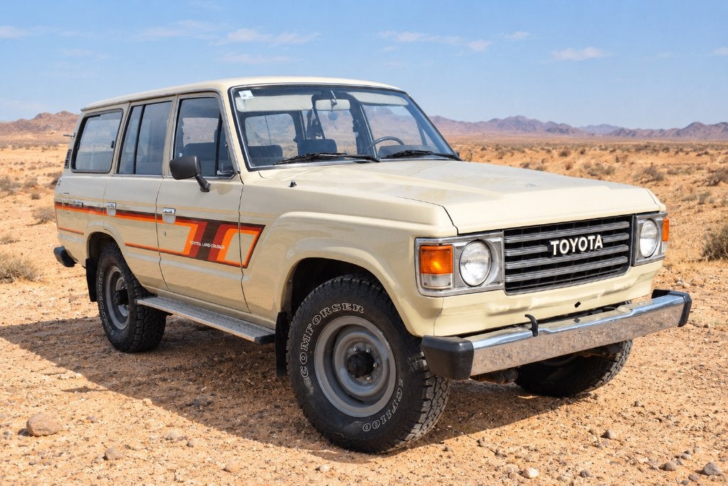 Land Cruiser FJ60 4.0 L Benz, Autos, Achat, 6 portes, Beige, Boîte manuelle