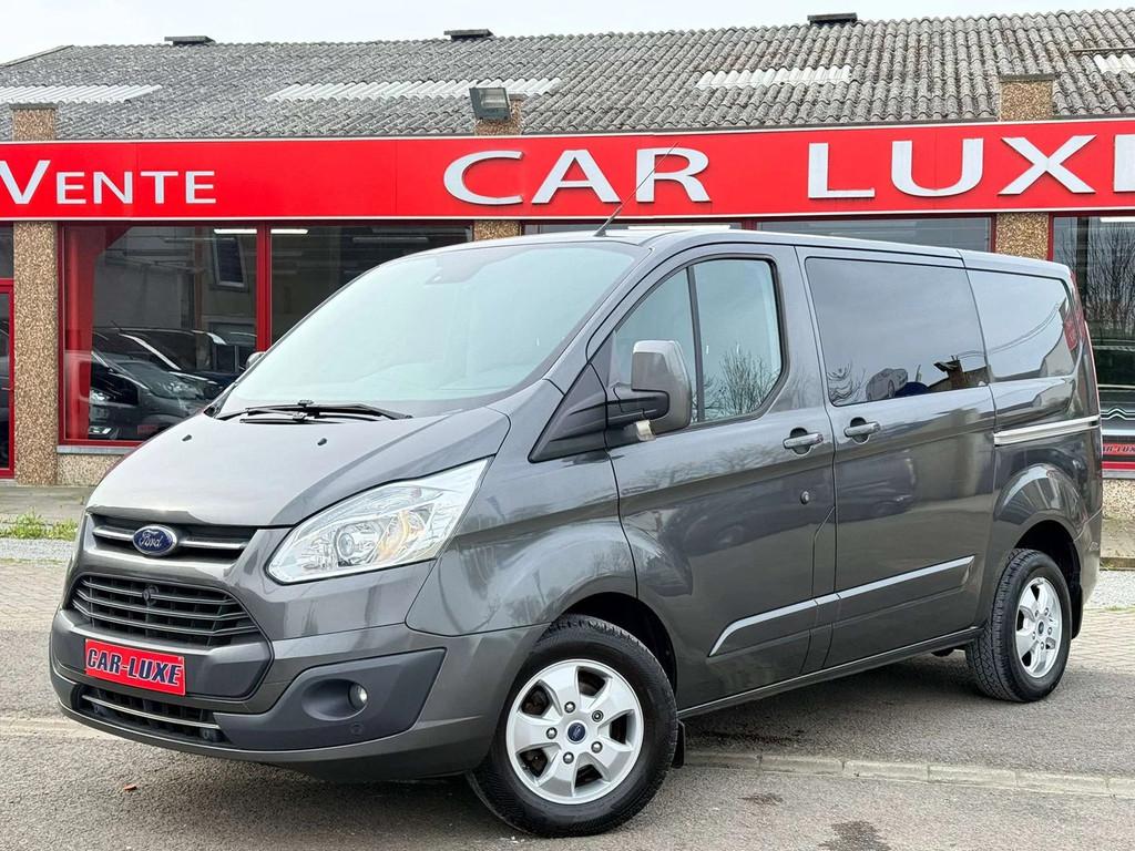 Ford Transit Custom 2.0 TDCI DOUBLE CABINE 5PLACES, Auto's, Ford, Bedrijf, Te koop, Transit, ABS, Airconditioning, Bluetooth, Boordcomputer