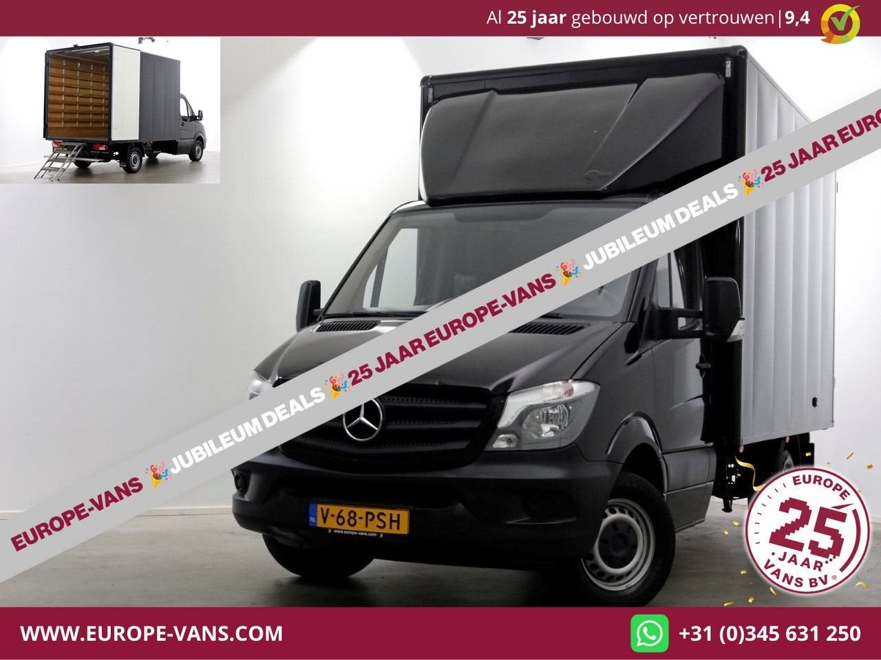 Mercedes-Benz Sprinter 313 CDI 130pk L2H1 Bakwagen met achte, Auto's, Bestelwagens en Lichte vracht, Electronic Stability Program (ESP)