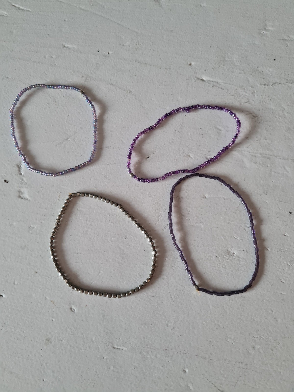Bracelets, Bijoux, Sacs & Beauté, Bracelets, Enlèvement, Neuf, Violet, Autres matériaux