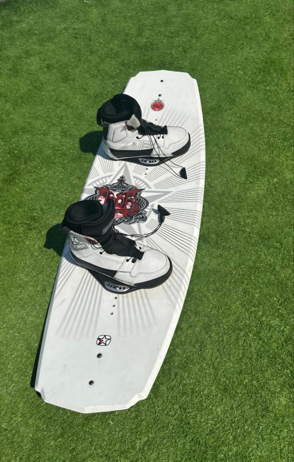 Wakeboard Jobe Crypt + Boots, Watersport en Boten, Wakeboarden, Ophalen, Gebruikt, Board en Schoenen