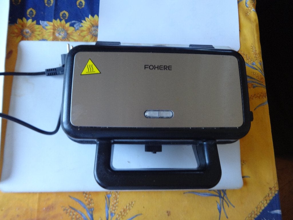 Croque Monsieur, Gaufrier 3 en 1 FORHERE  NEUF, Electroménager, Enlèvement, Plaques amovibles, Neuf