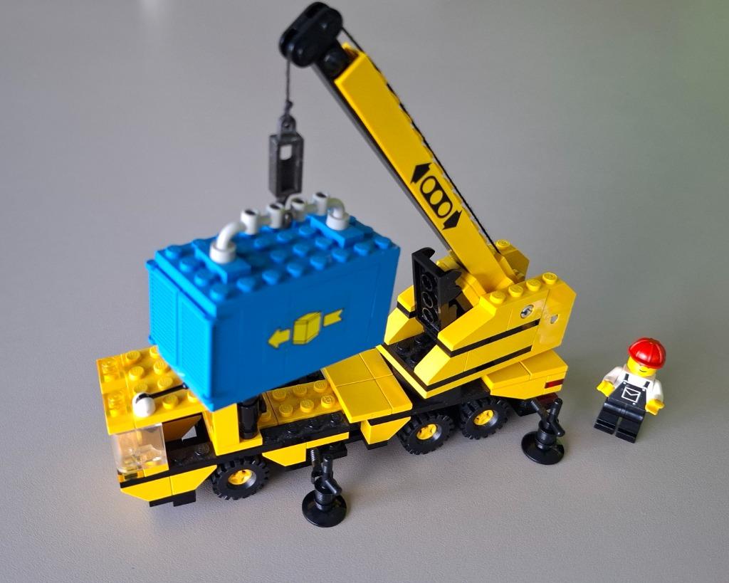 Lego mobiele kraan (6361), Ophalen, Gebruikt, Complete set, Lego