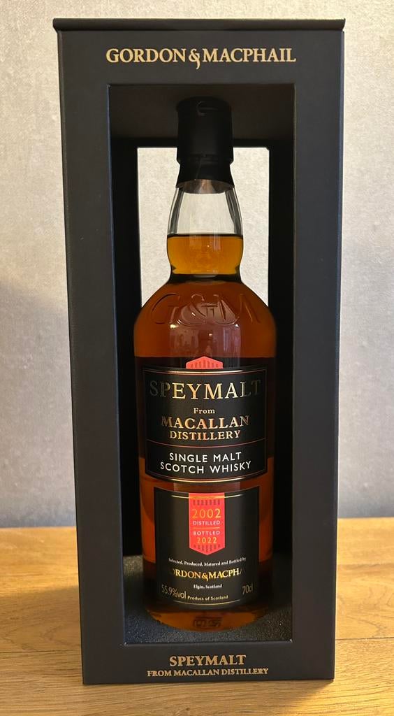 Speymalt Macallan whisky 2002, Ophalen, Nieuw
