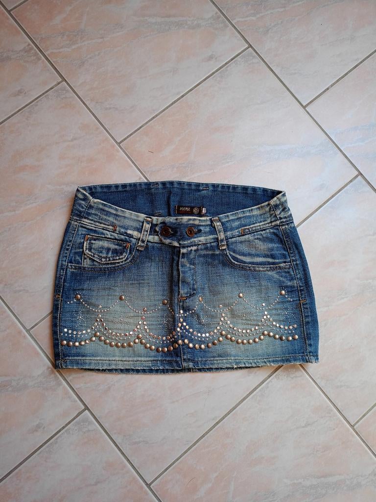 Mini-jupe, Au-dessus du genou, Please, Comme neuf, Taille 34 (XS) ou plus petite