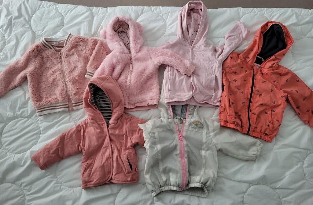 Meisjes jasjes, Kinderen en Baby's, Ophalen, Zo goed als nieuw