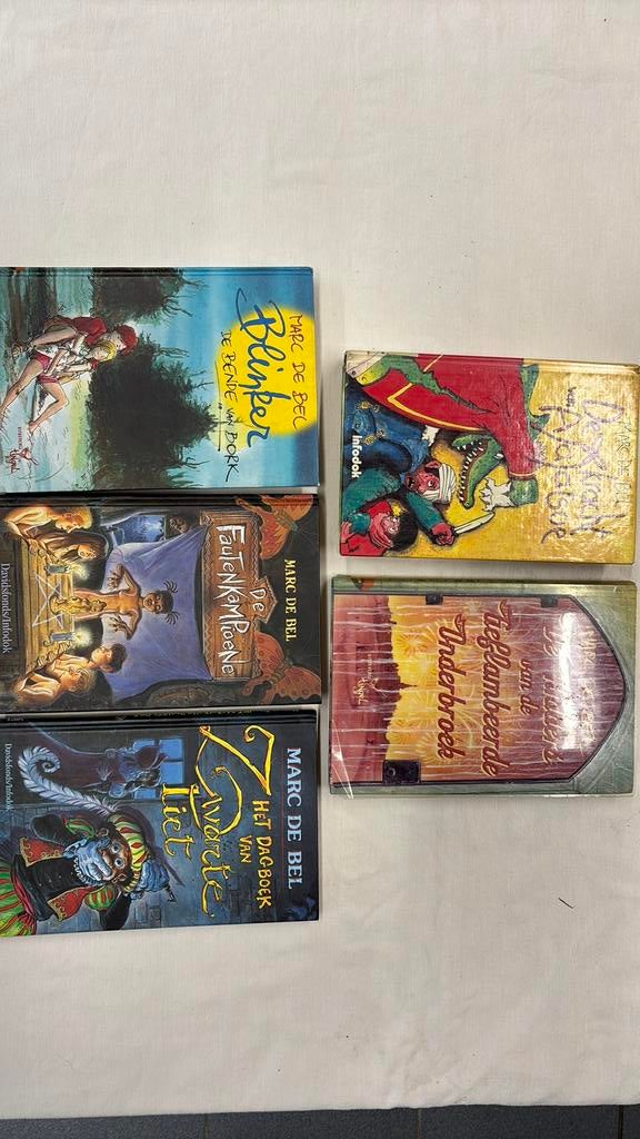 5 boeken Marc De Bel, Ophalen of Verzenden, Gelezen