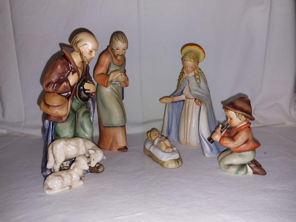 Goebel hummel 214 kerstgroepje, Enlèvement ou Envoi, Comme neuf