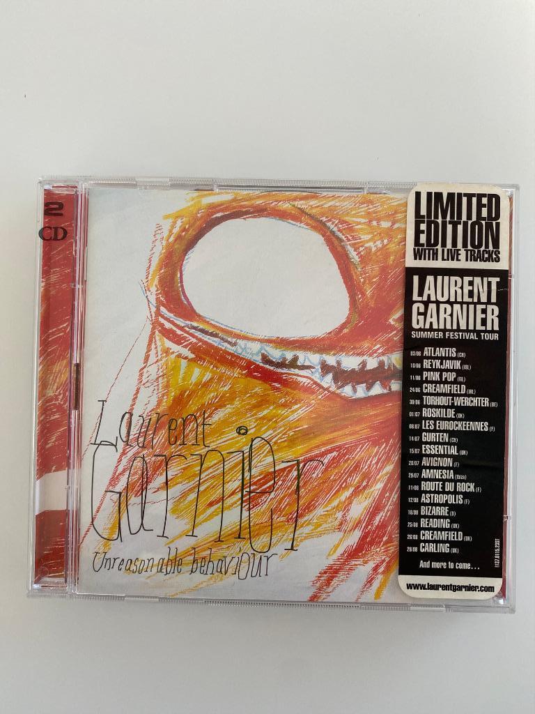 2 x CD Laurent Garnier ‎Unreasonable Behaviour Limited Ed, Enlèvement ou Envoi, Utilisé, Techno ou Trance