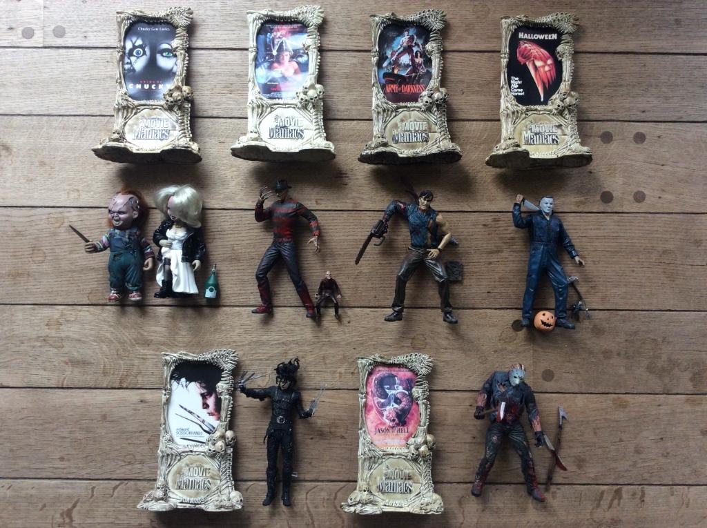 Lot de 7 figurines Mc Farlane Chucky , Jason ,Freddy , ..., Enlèvement ou Envoi, Comme neuf, Fantasy