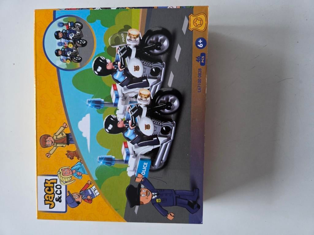 Kit de construction pour moto Jack & C Police, Enfants & Bébés, Jouets | Autre, Enlèvement ou Envoi, Neuf