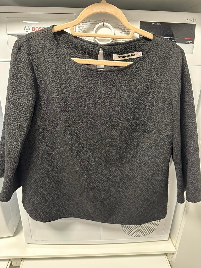 Zwarte blouse Avalanche, Avalanche, Zwart, Maat 42/44 (L), Ophalen of Verzenden