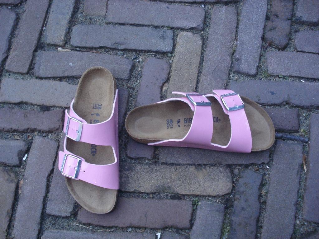 Birkenstock Arizona Roze nieuw,  gratis verzending per post, Kleding | Dames, Schoenen, Slippers, Verzenden, Birkenstock Arizona 38