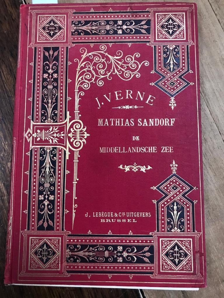 Livre Jules Verne sur la Méditéranée en flamand, Livres, Enlèvement ou Envoi, Comme neuf, Belgique