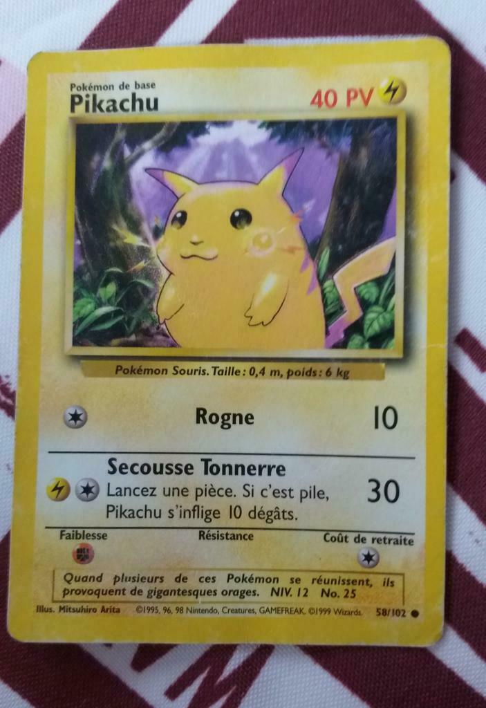 Carte Pokémon - 1999 - numéro 58, Enlèvement ou Envoi, Comme neuf, Autres types