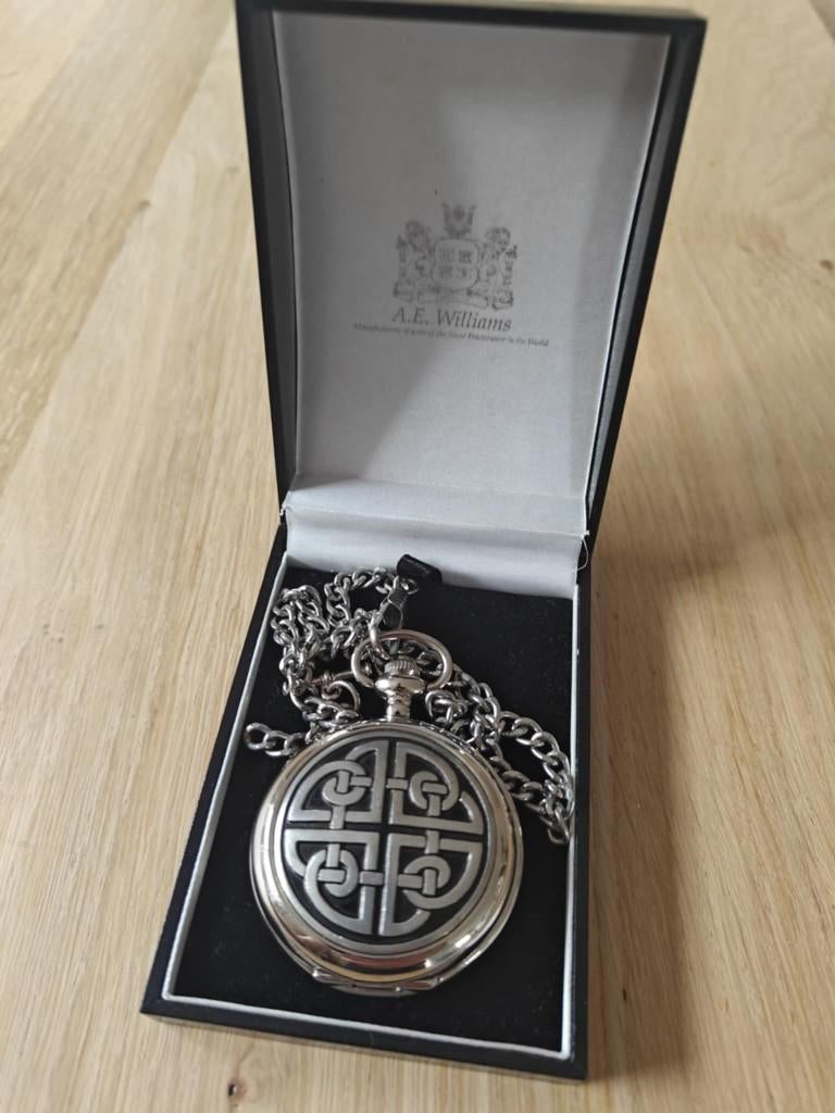 Zakhorloge AE Williams - Peaky Blinders stijl, Ophalen of Verzenden