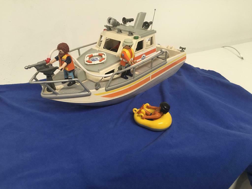 bateau de sauvetage playmobil 5540, Enfants & Bébés, Jouets | Playmobil, Enlèvement, Utilisé, Ensemble complet