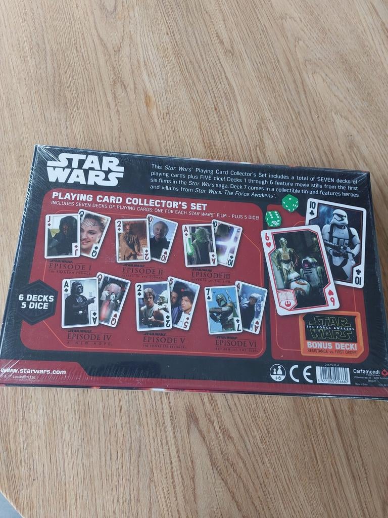 Star wars playing card collectors set, Verzamelen, Ophalen of Verzenden